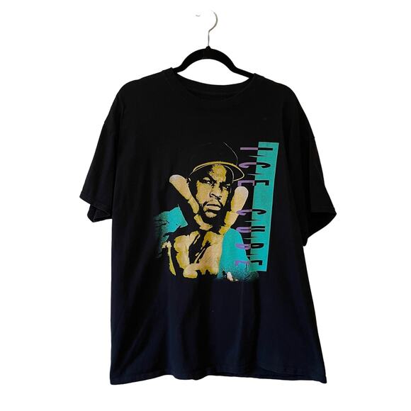 Ice Cube XL short sleeve t-shirt streetwear urban rapper casual black - Picture 1 of 7